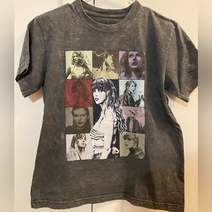 Taylor Swift Eras Tour tshirt in mineral wash